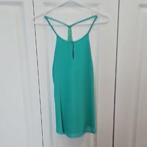 Naked Zebra Teal Green Strappy Camisole